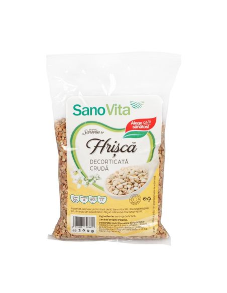 HRISCA DECORTICATA CRUDA 200G