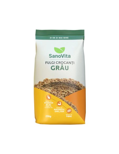 Crispy - Fulgi de grau 250g ∙ Pret avantajos - SanoVita