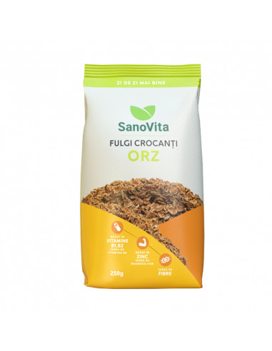 Crispy - Fulgi de orz 250g ∙ Pret avantajos - SanoVita