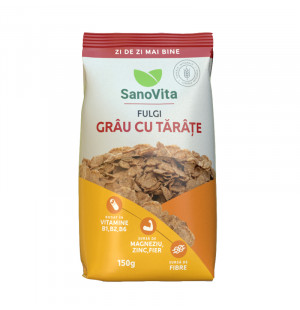 Fulgi de grau cu tarate 150g - Sano Vita