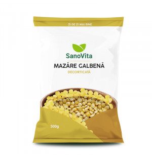 Mazare galbena decorticata la pret de producator - SanoVita