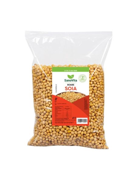 Soia boabe 1kg la pret de producator  - Sano Vita