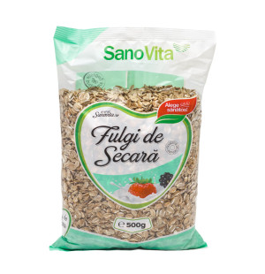 Fulgi de secara 500g la pret avantajos - SanoVita