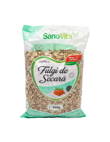 Fulgi de secara 500g la pret avantajos - SanoVita
