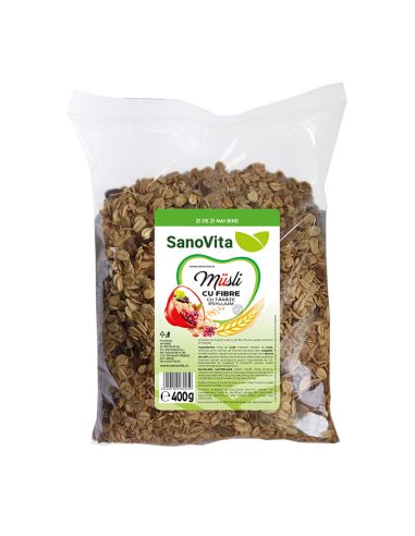 Musli cu fibre 400g - Sano Vita