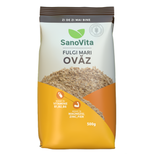 Fulgi de ovaz 500g la pret avantajos - SanoVita