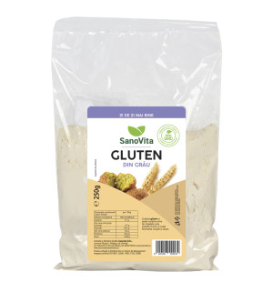 Gluten de grau 250g la pret de producator - SanoVita
