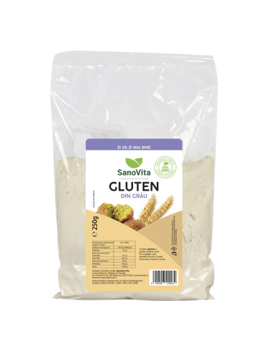 Gluten de grau 250g la pret de producator - SanoVita