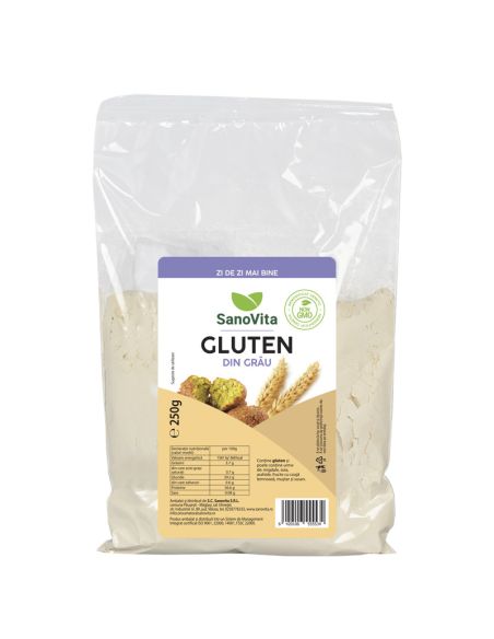 Gluten de grau 250g la pret de producator - SanoVita