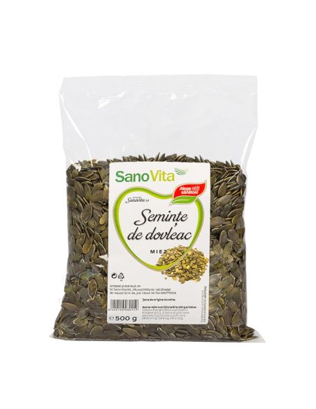 Seminte De Dovleac 500G la pret de producator - SanoVita