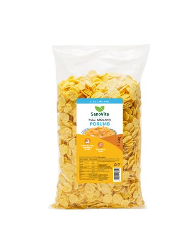 Fulgi de porumb crocant 250g la pret de producator - SanoVita
