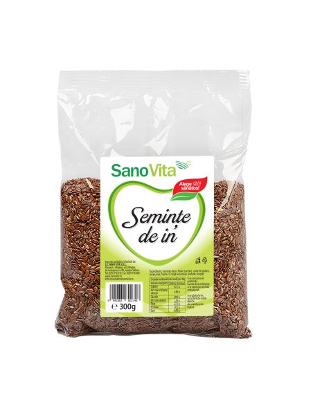 Seminte de in 300g la pret de producator- Sano Vita