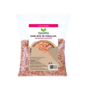 SARE ROZ DE HIMALAYA GRUNJOASĂ 500G la pret avantajos - SanoVita