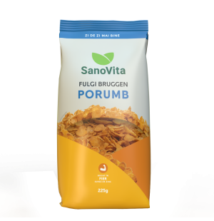 FULGI DE PORUMB BRUGGEN 225G la pret avantajos - SanoVita