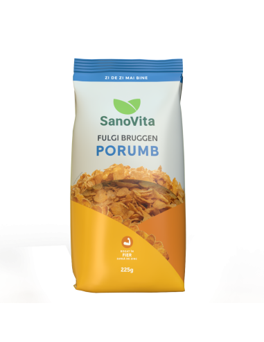 FULGI DE PORUMB BRUGGEN 225G la pret avantajos - SanoVita