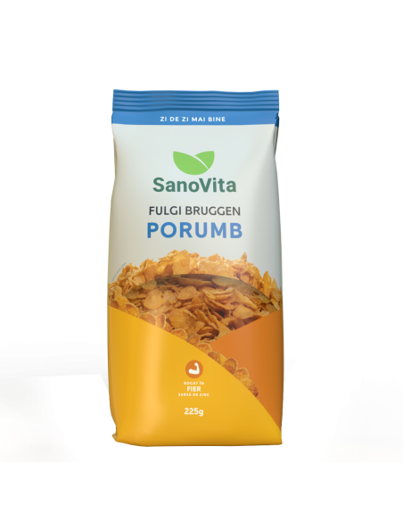 FULGI DE PORUMB BRUGGEN 225G la pret avantajos - SanoVita