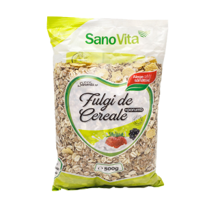 Fulgi de cereale si porumb 500g la pret de producator - SanoVita