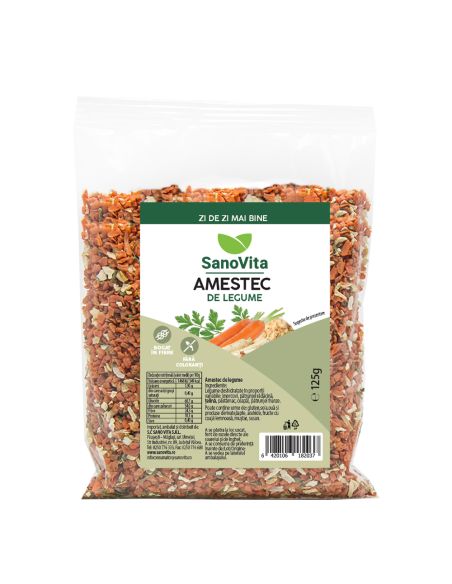 Amestec de legume 125g la pret de producator - Sano Vita
