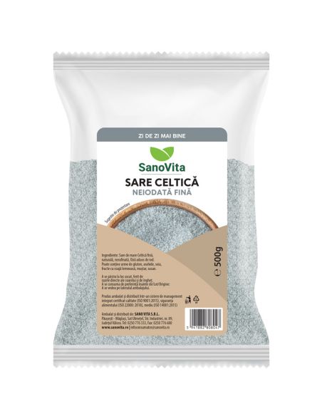 SARE CELTICĂ FINĂ NEIODATĂ 500 G