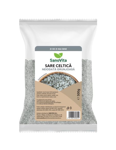 SARE CELTICĂ GRUNJOASĂ NEIODATĂ 500 G