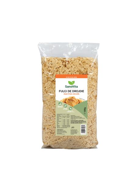 Fulgi de drojdie inactiva uscata la pret de producator - SanoVita