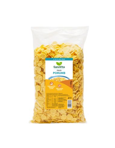 Flugi de porumb fără zahăr 450g ∙ Pret avantajos - SanoVita