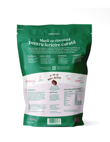 MUSLI CU CIOCOLATĂ 400G