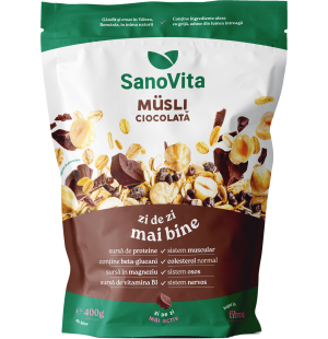 MUSLI CU CIOCOLATĂ 400G