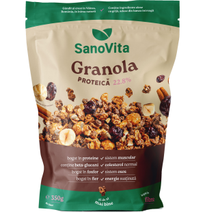 GRANOLA PROTEICĂ 350G