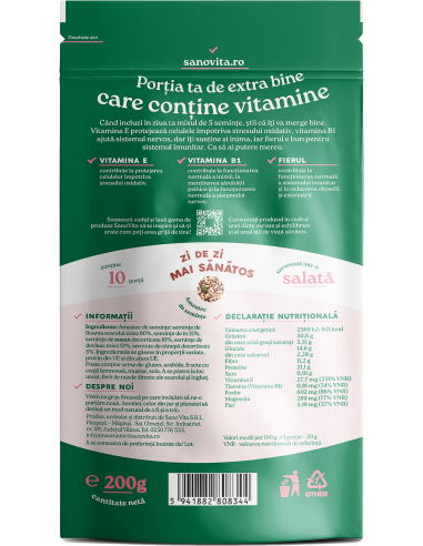 Mix 5 seminte in ambalaj resigilabil - SanoVita