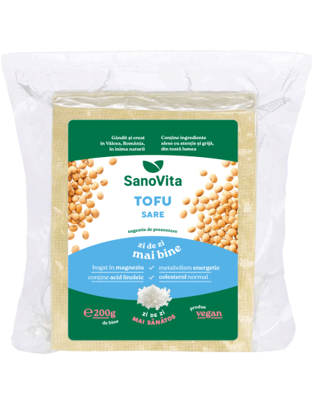 Tofu cu sare, sterilizat, 200g ∙ Pret avantajos - SanoVita
