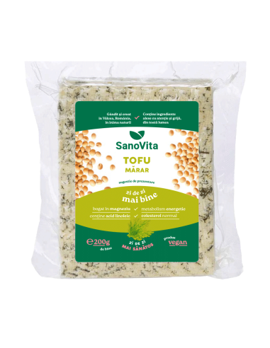 Tofu cu marar, sterilizat, 200g ∙ Pret avantajos - SanoVita