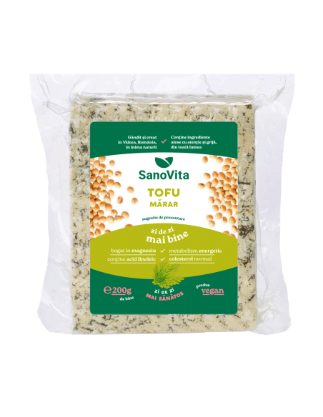 Tofu cu marar, sterilizat, 200g ∙ Pret avantajos - SanoVita