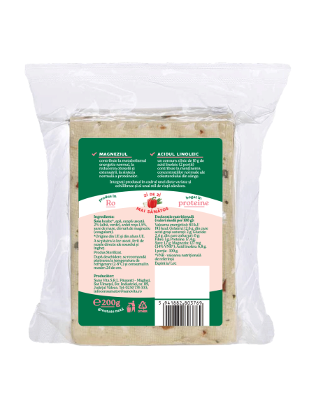 Tofu cu ardei si ceapa, sterilizat, 200g ∙ Pret avantajos - SanoVita