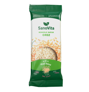 Rondele din orez expandat 56g - SanoVita