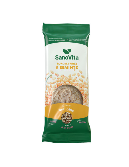 RONDELE DIN OREZ CU 5 SEMINȚE 56G