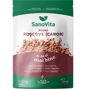 Pudră de roșcove 250g în ambalaj resigilabil - SanoVita