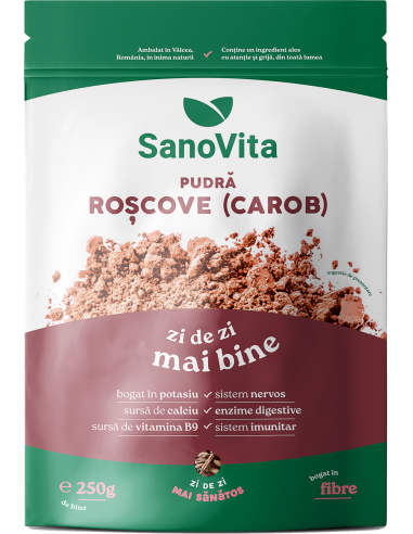 Pudră de roșcove 250g în ambalaj resigilabil - SanoVita