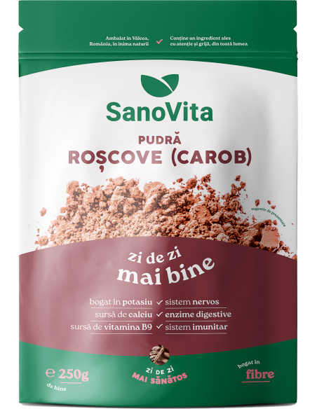 Pudră de roșcove 250g în ambalaj resigilabil - SanoVita