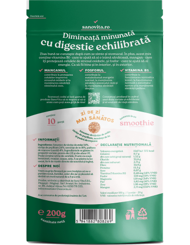 Mix echilibru digestiv 200g în ambalaj resigilabil - SanoVita