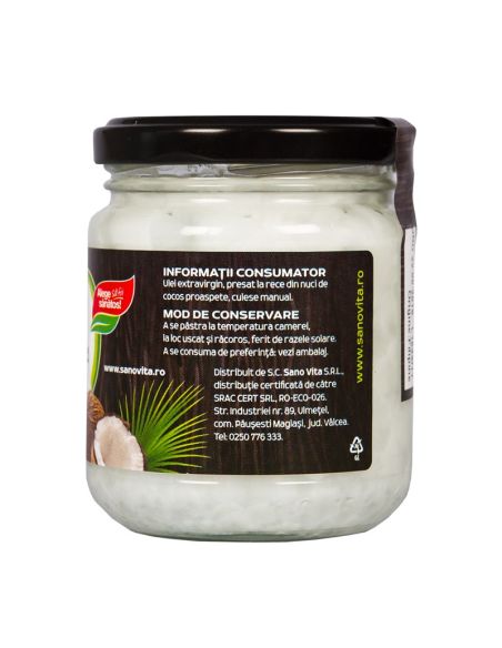 ULEI DE COCOS ECOLOGIC 200 ML
