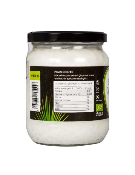 ULEI DE COCOS ECOLOGIC 500 ML