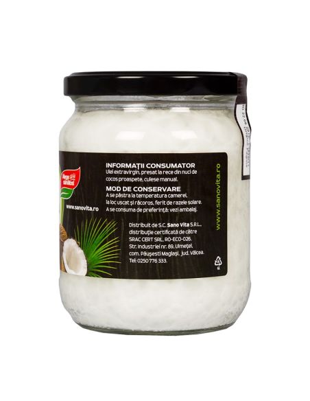 ULEI DE COCOS ECOLOGIC 500 ML