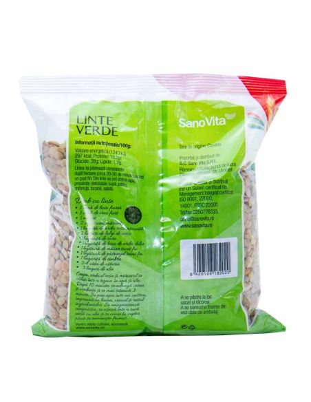 LINTE VERDE INTREAGA 500G