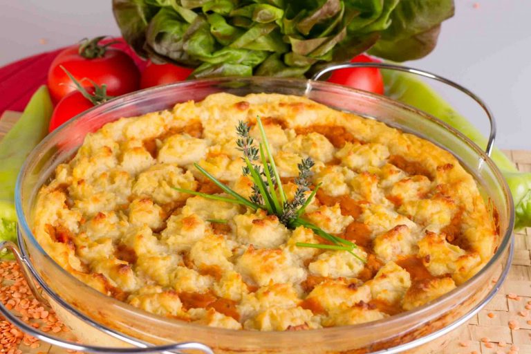 Placinta de linte rosie