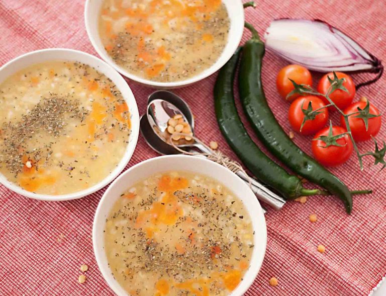 Supa de mazare galbena