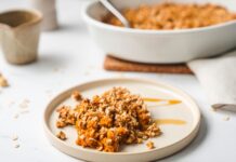 Desert de post cu cartofi dulci